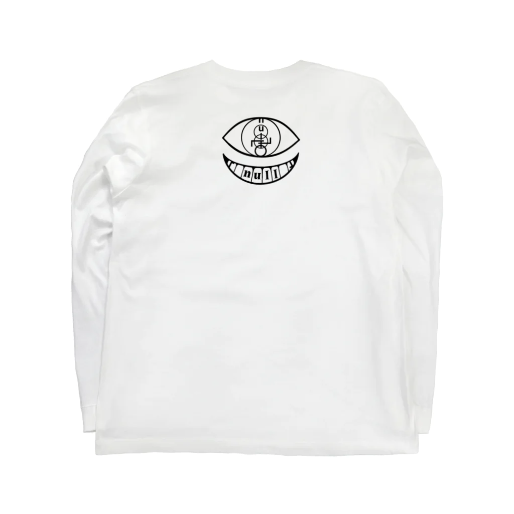 「   null   」の「   Pee Ka Boo   」 Long Sleeve T-Shirt :back