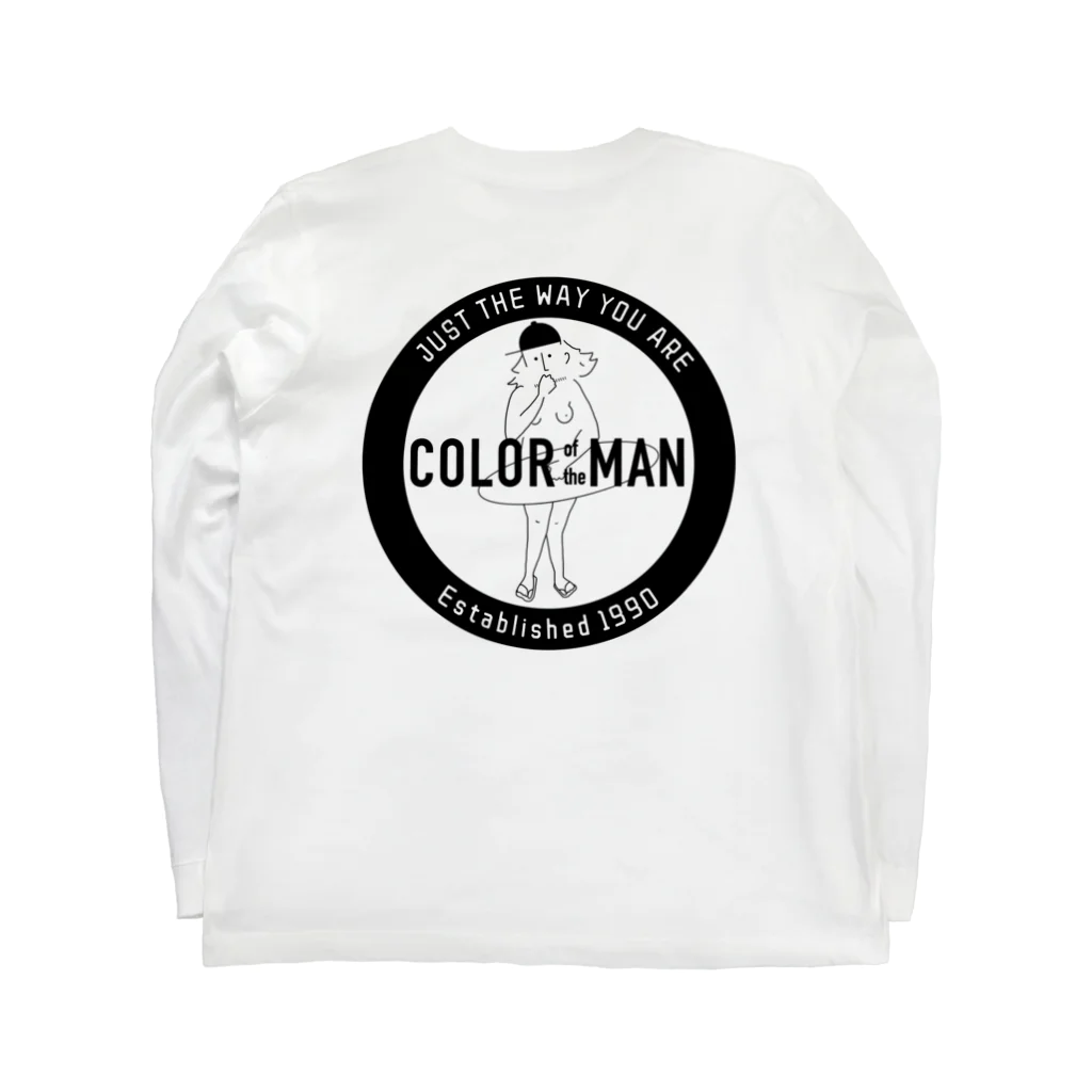 COLOR of the MANのCOLOR of the MAN Long Sleeve T-Shirt :back