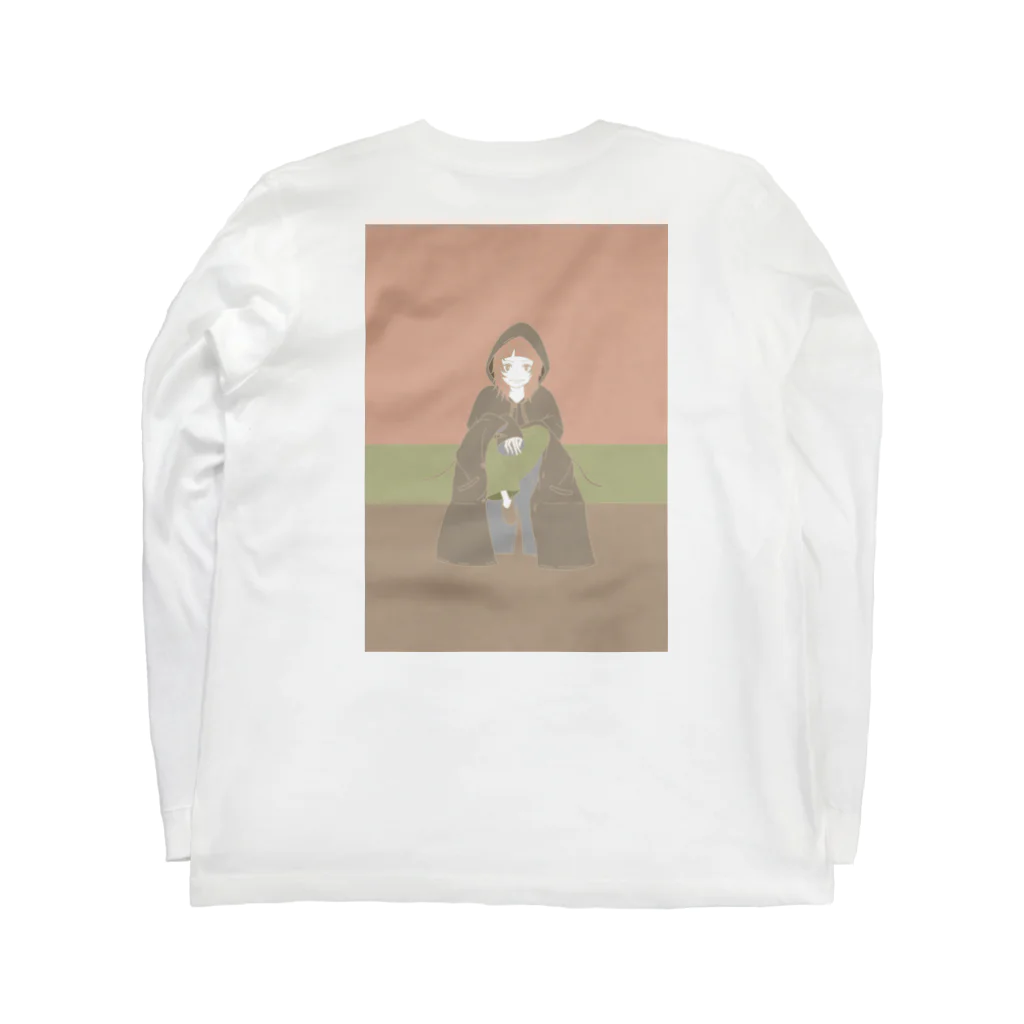 himazin_no_sokutuのジェダイちゃん Long Sleeve T-Shirt :back