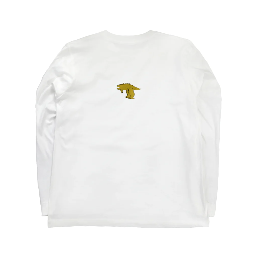 kennyのつづサウロス Long Sleeve T-Shirt :back