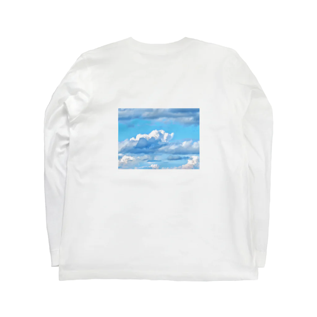 もしゃべ☼の天国への階段 Long Sleeve T-Shirt :back