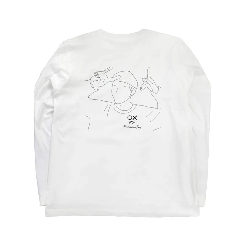 Mischievous Boy_いたずらっ子のMischievous Boy  Long Sleeve T-Shirt :back