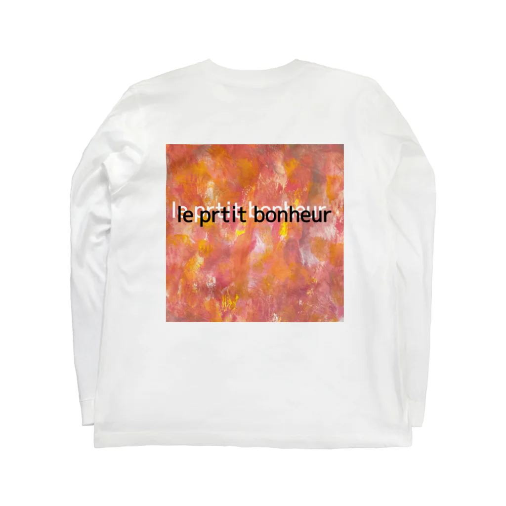 lumière douceの小さな幸せ -le prtit bonheur- Long Sleeve T-Shirt :back