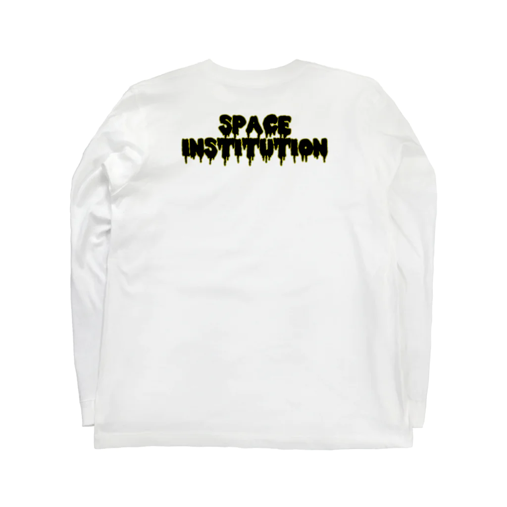 宇宙館のSPACE犬 Long Sleeve T-Shirt :back