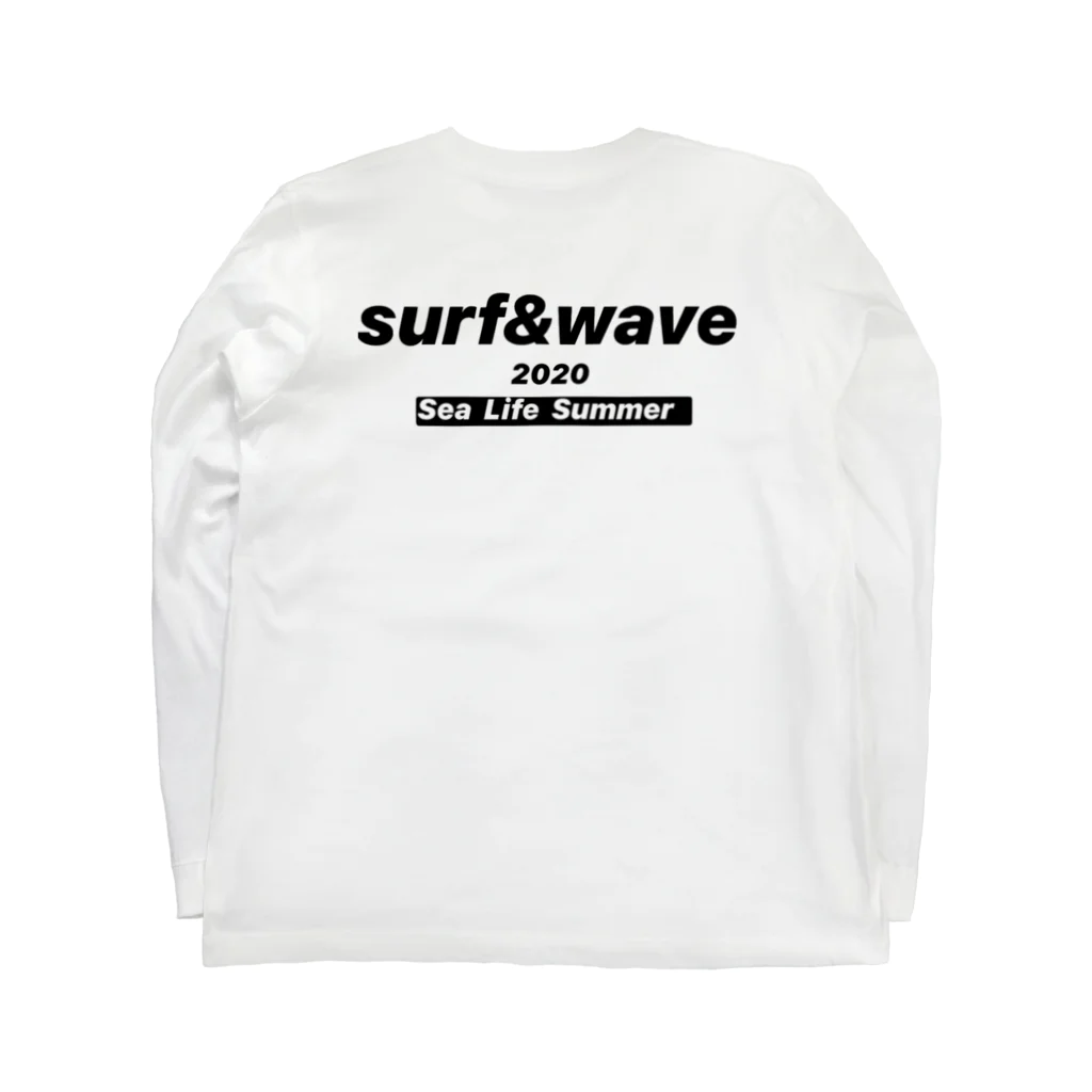 surf & waveのsurf&wave 롱 슬리브 티셔츠の裏面