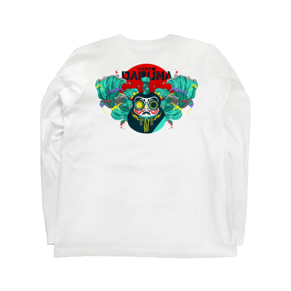 YAMACOのＤＡＲＵＭＡ Long Sleeve T-Shirt :back