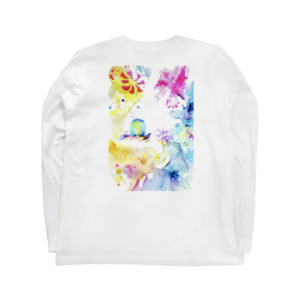 HARI-玻璃-の光 Long Sleeve T-Shirt :back