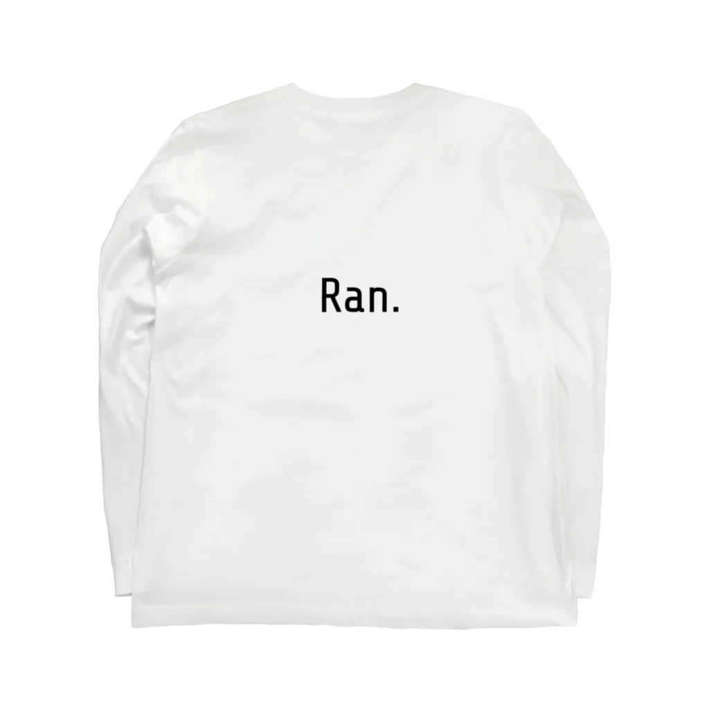 Ran.のoneday ロングスリーブTシャツの裏面