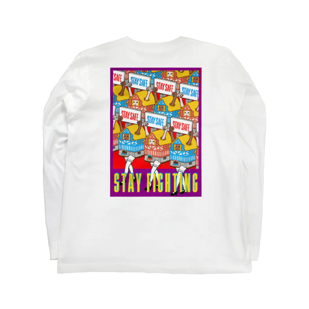 ＃STAYFIGHTING2 Online SnopのSTAY FIGHTING 2 ロングスリーブTシャツの裏面