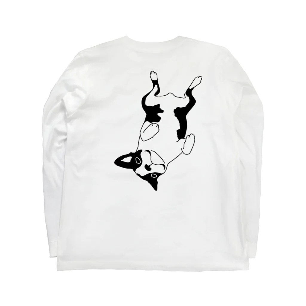 ボストンテリア　うちの子のボストンテリア3 Long Sleeve T-Shirt :back