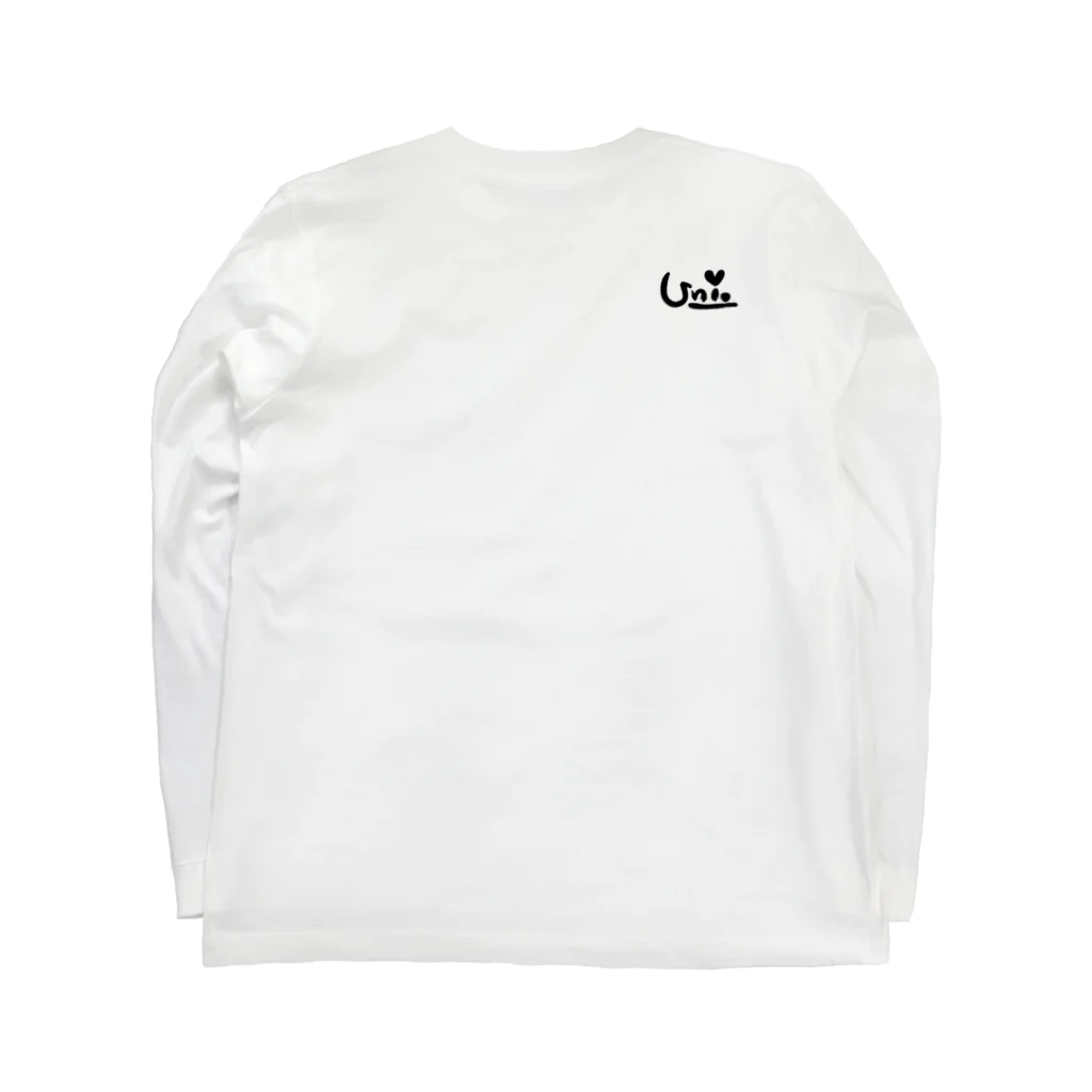 uni_officialのロングスリーブTシャツの裏面