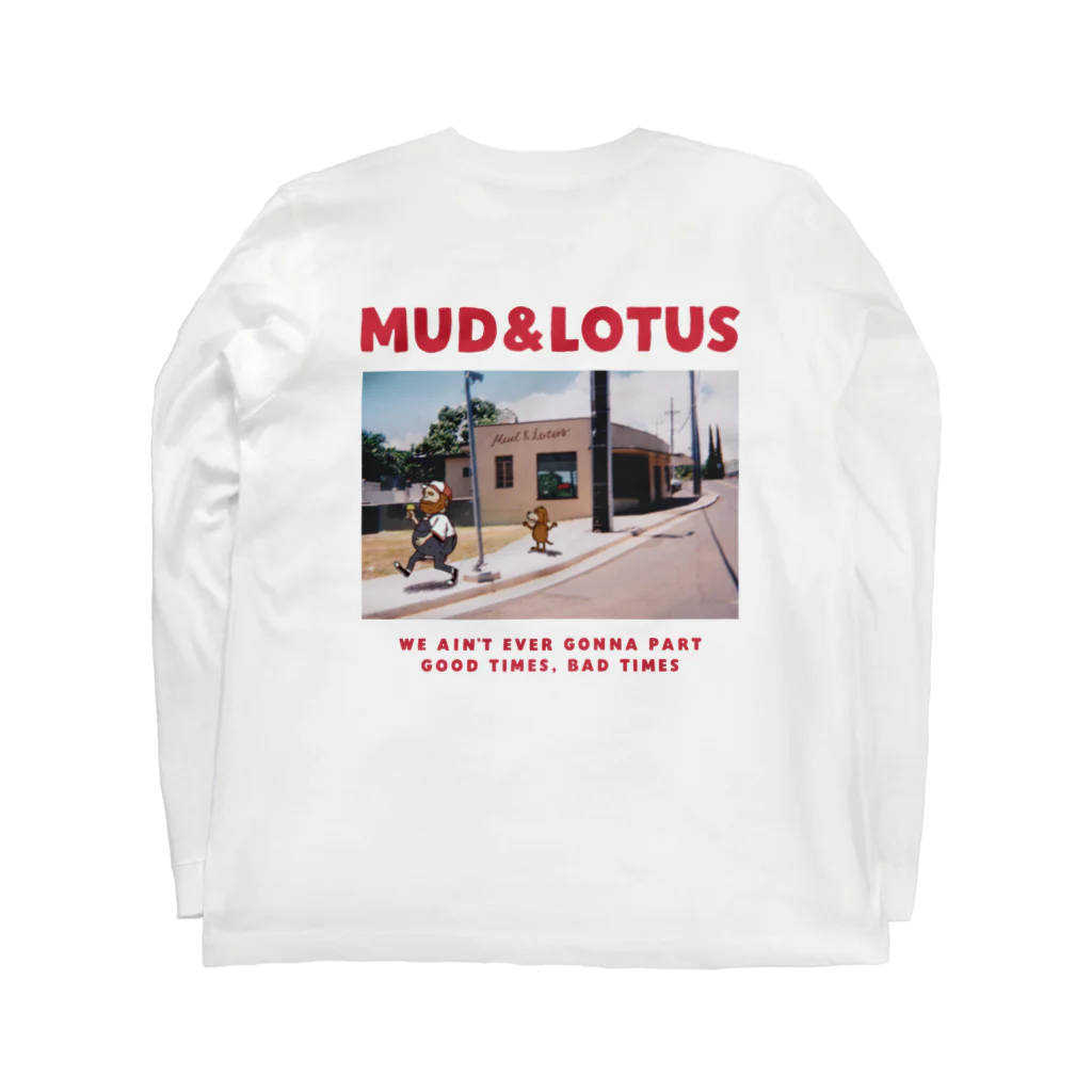 MUD AND LOTUSのGOOD TIMES,BAD TIMES ロングスリーブTシャツの裏面