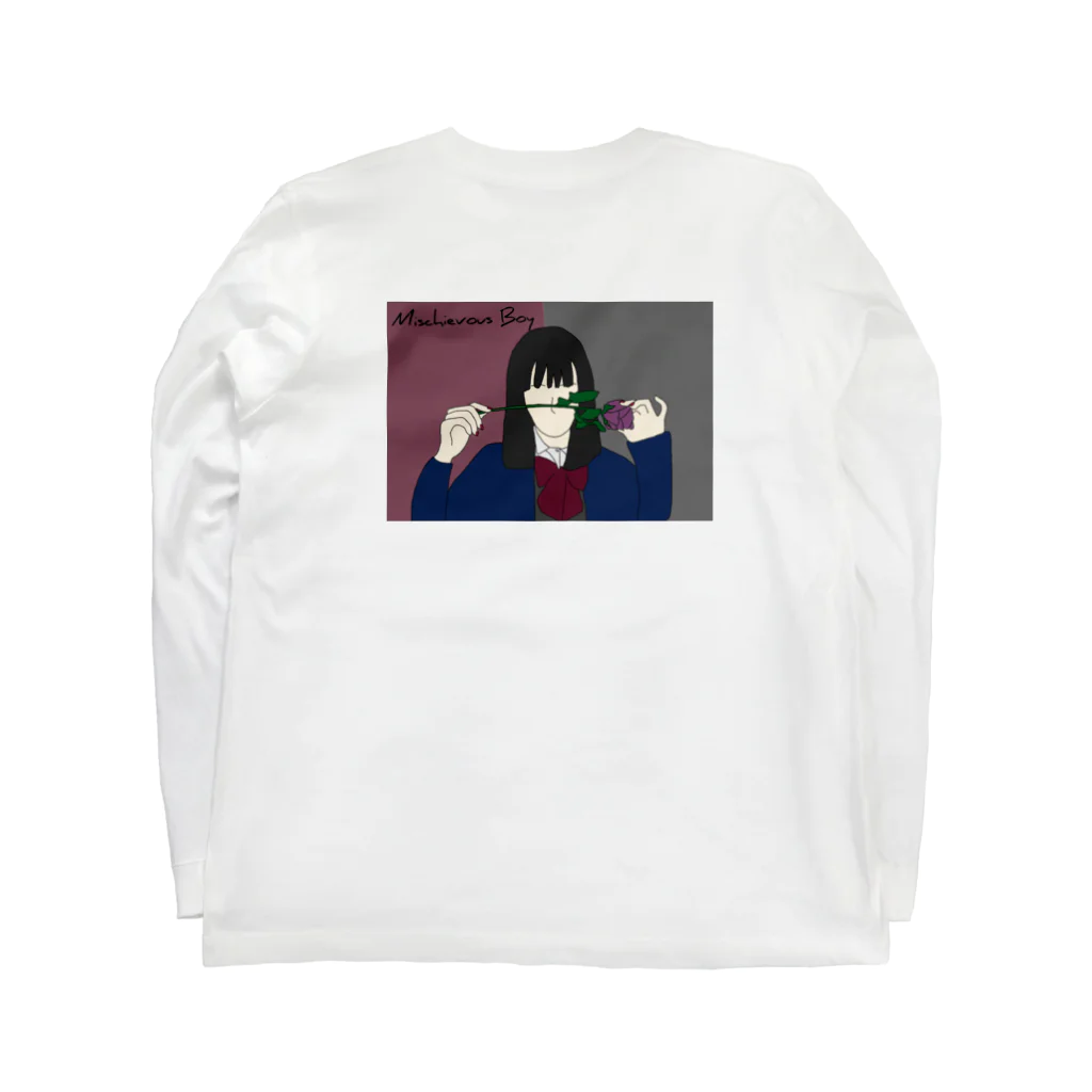 Mischievous Boy_いたずらっ子のMischievous Boy  Long Sleeve T-Shirt :back