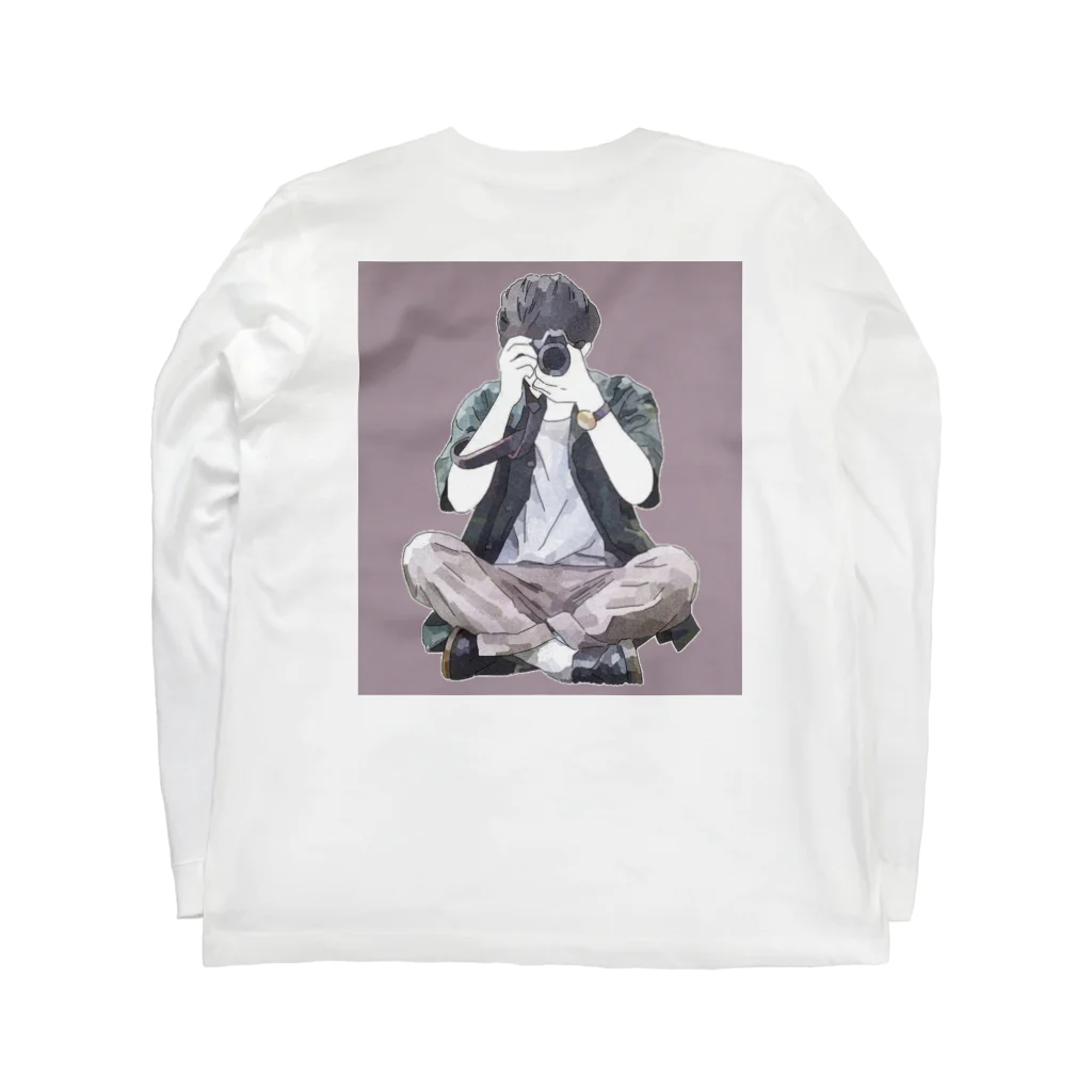 Junのカメラ男子 Long Sleeve T-Shirt :back