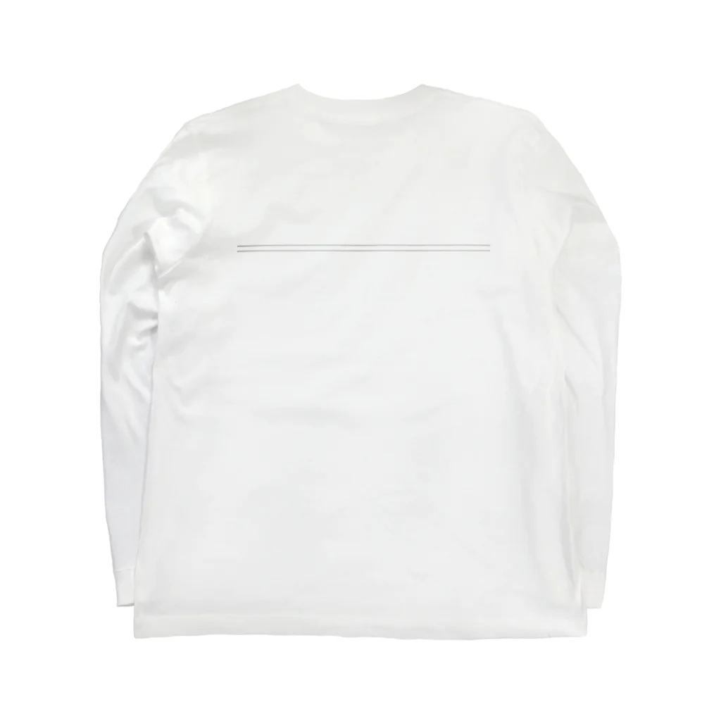 らっきーさんのコンセント（ガッチャンコロンT） Long Sleeve T-Shirt :back