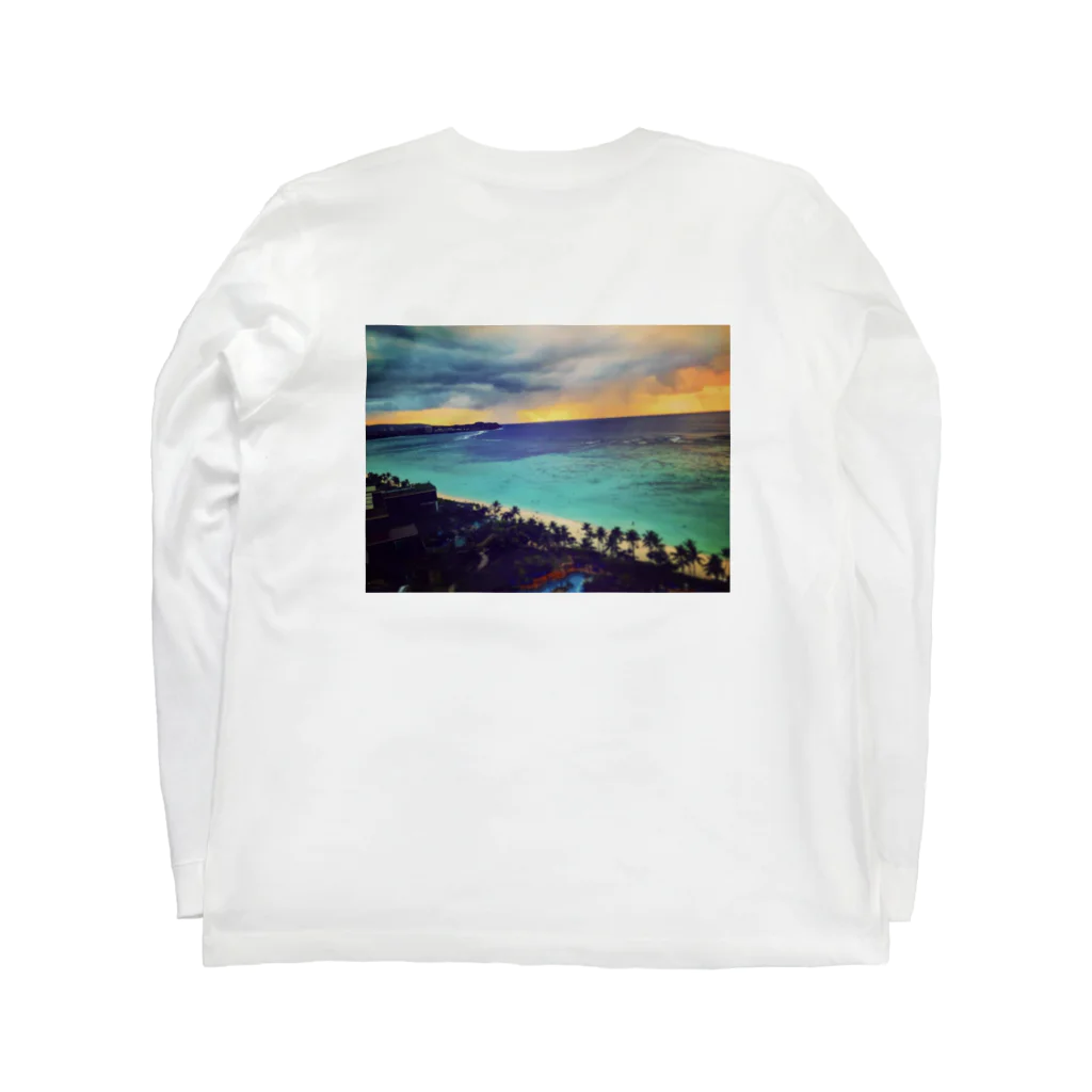 spring.のSea Long Sleeve T-Shirt :back