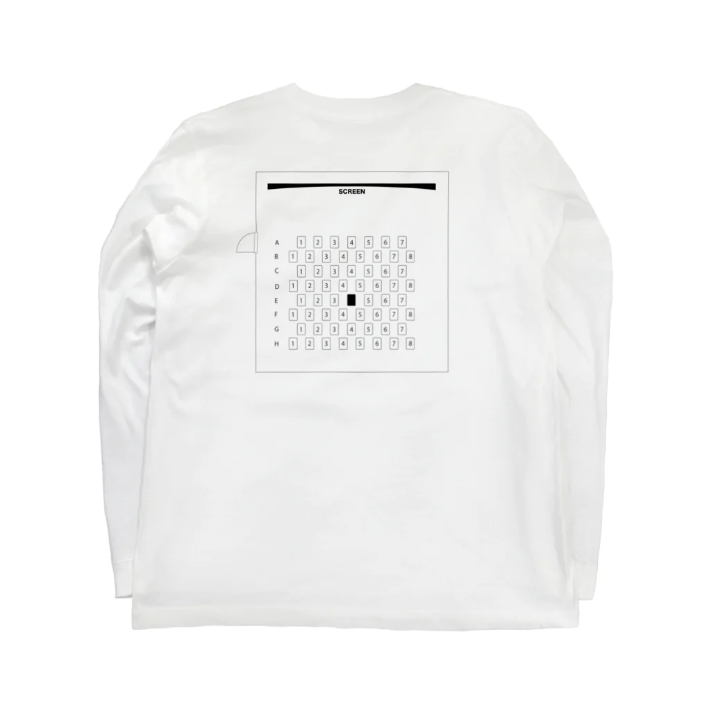 パンのblank theater ロングスリーブTシャツの裏面