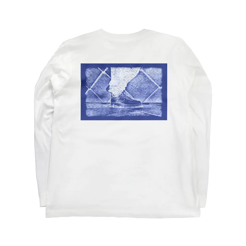 よしはらのLOSERYELL.com Long Sleeve T-Shirt :back