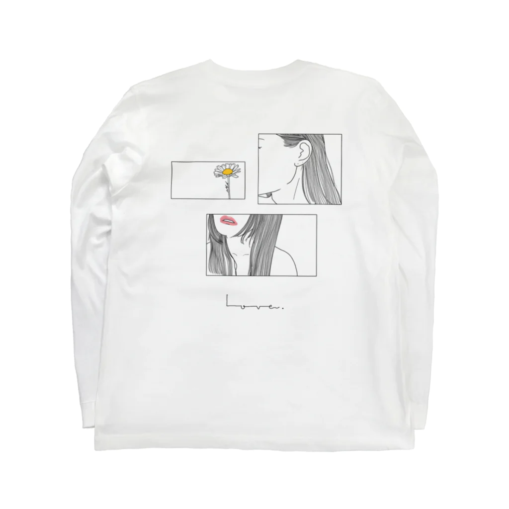 EIDHIのさようなら。 Long Sleeve T-Shirt :back