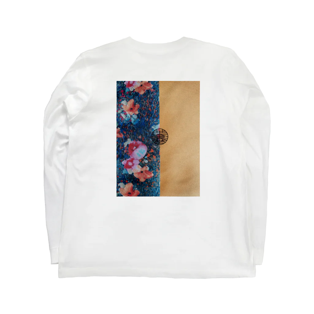 wap05の茉果埜ロゴ Long Sleeve T-Shirt :back