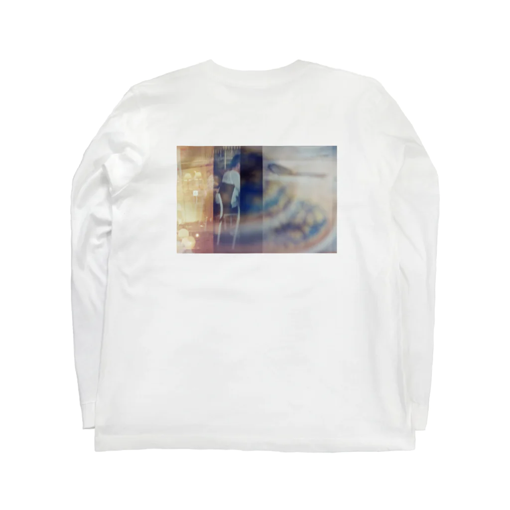 noitokeyoのイートインとドーナツ Long Sleeve T-Shirt :back