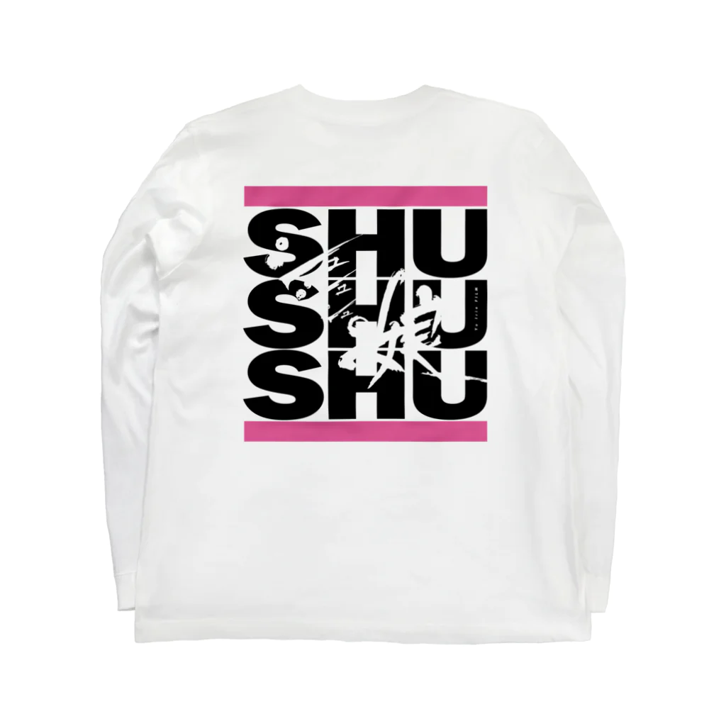 SHUSHUSHUの『シュシュシュの娘』グッズ ロングスリーブTシャツの裏面