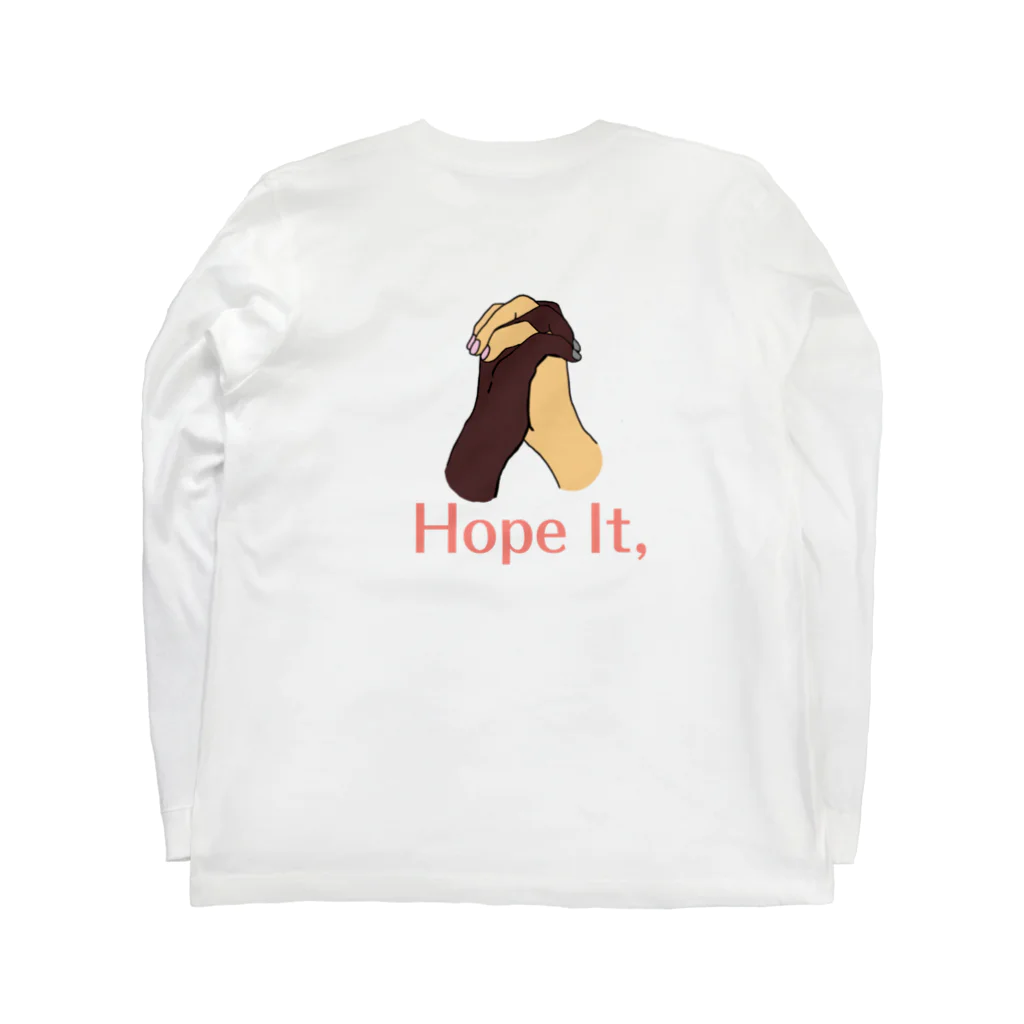 Hope It,のHope It, Long Sleeve T-Shirt :back