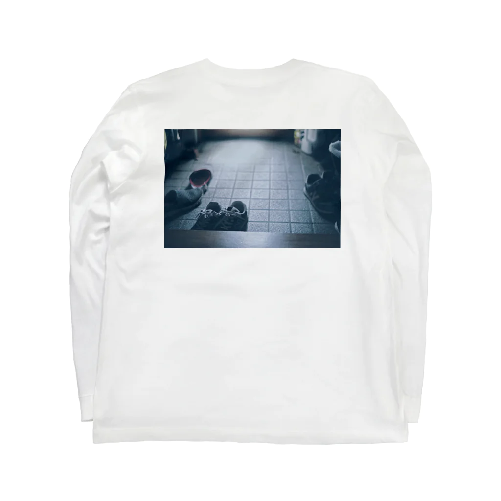 青のいつでも帰っておいで Long Sleeve T-Shirt :back