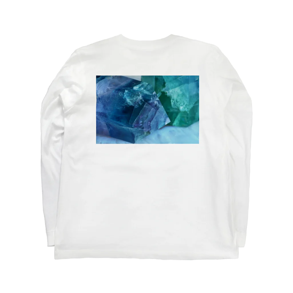 ya-pyのクリスタル Long Sleeve T-Shirt :back