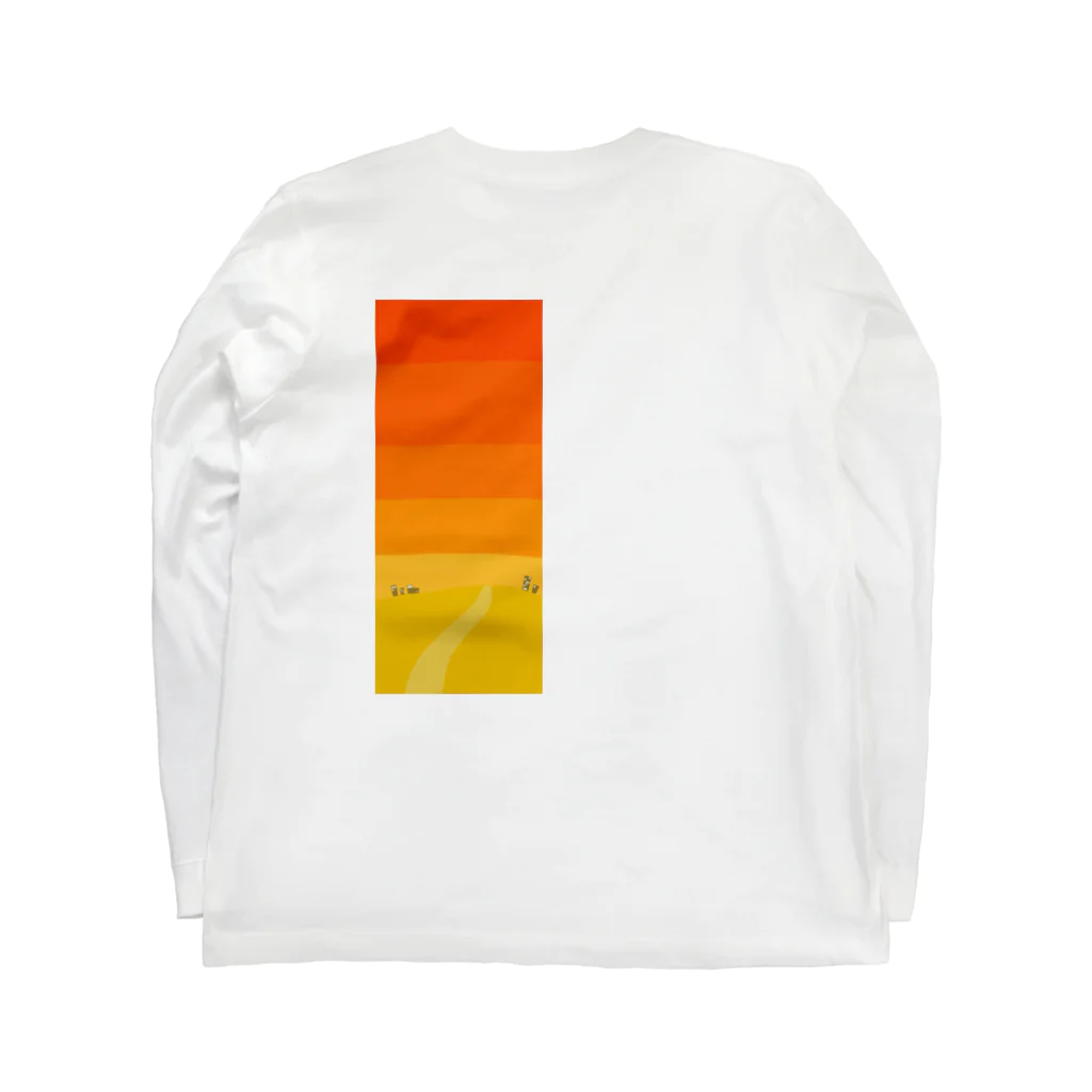 みずたま みずぎのmizmiz sunset T-shirt Long Sleeve T-Shirt :back