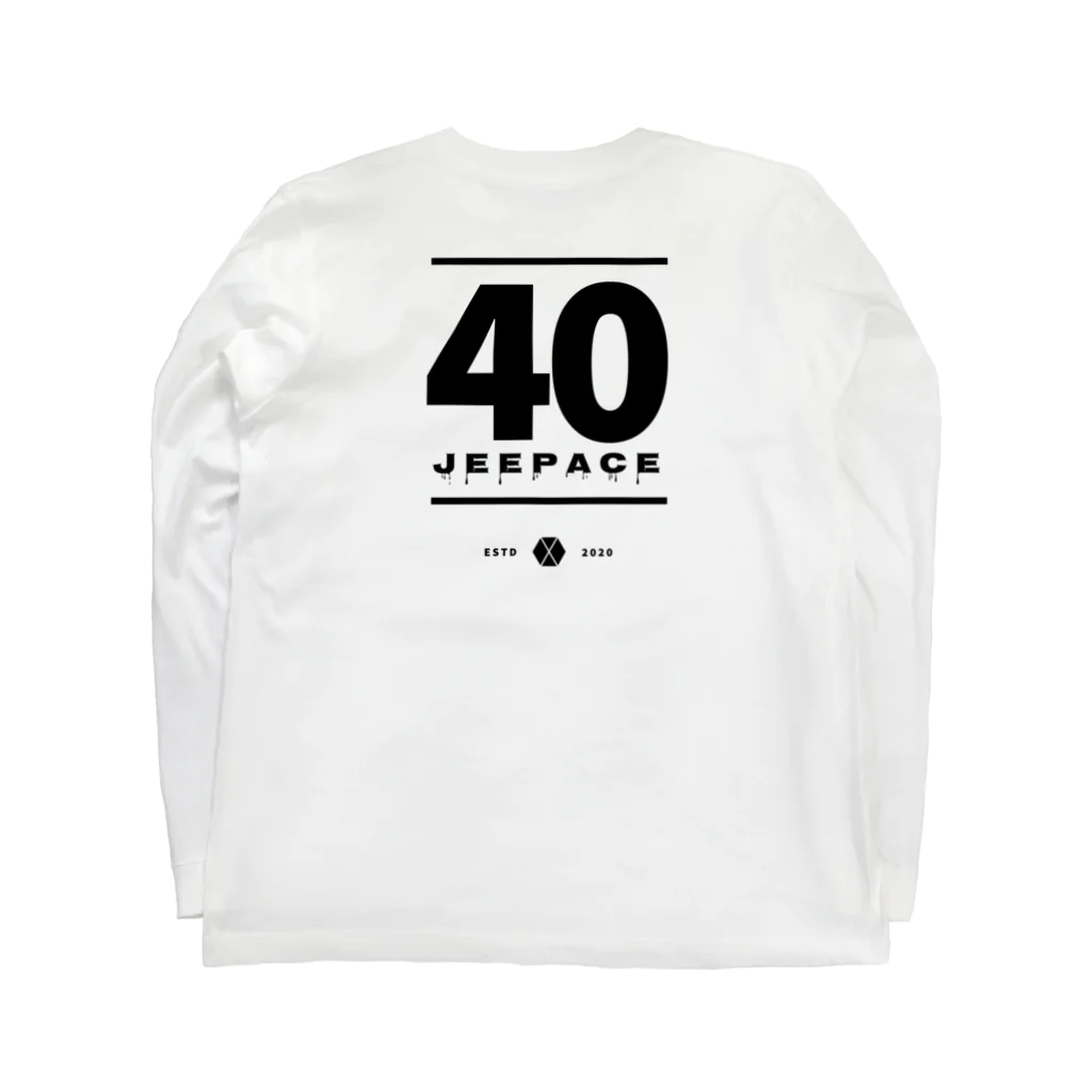 jeepace-40のjeepace-40  ロンＴ Long Sleeve T-Shirt :back