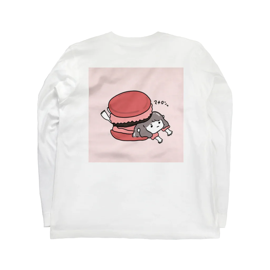 NO BRAND/SELECT SHOPのマカロン少女 Long Sleeve T-Shirt :back