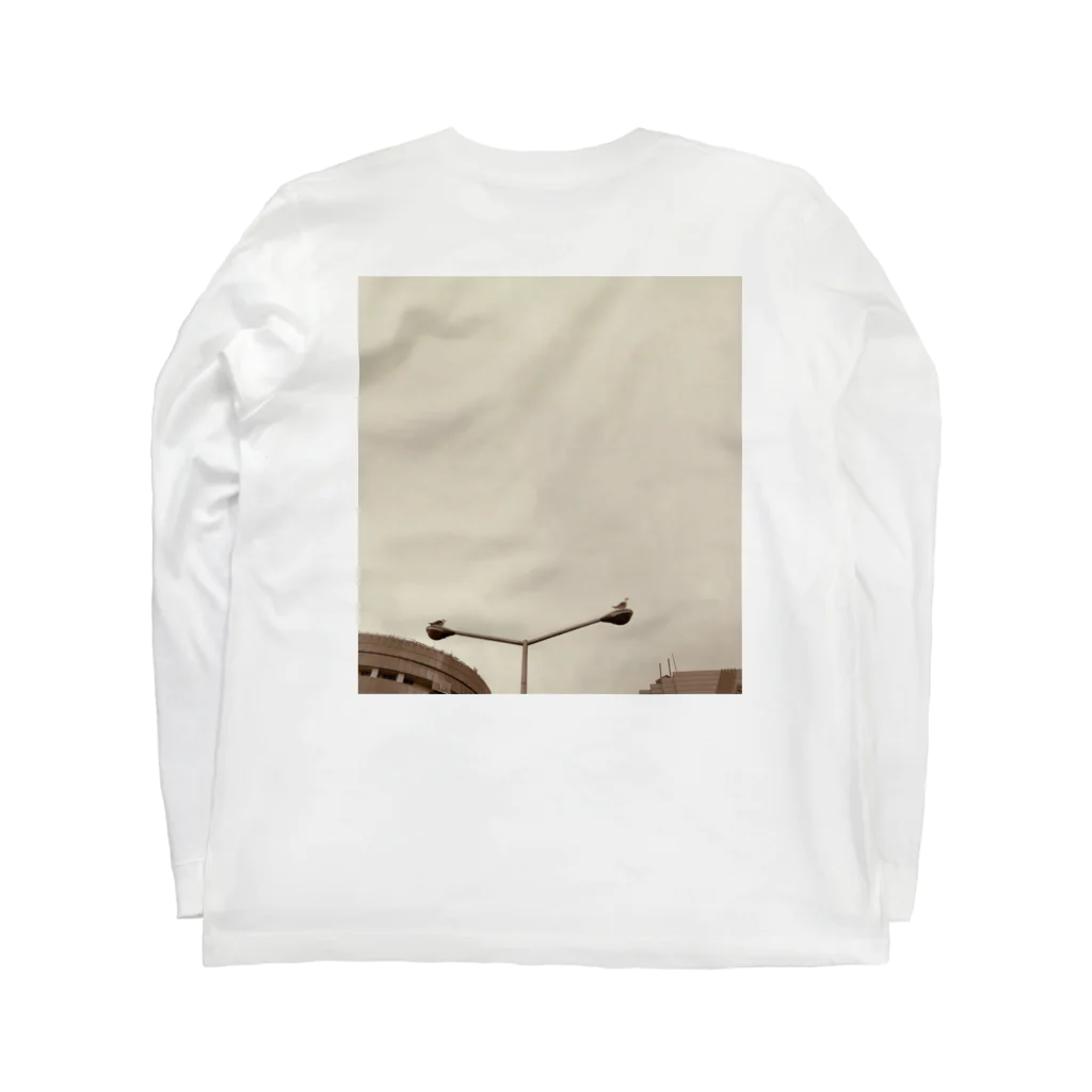 はなぴょんのかもめ前後ろ Long Sleeve T-Shirt :back