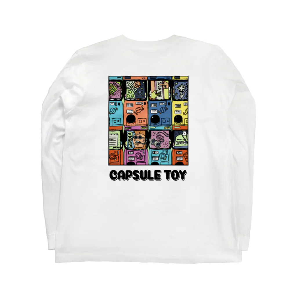 ちくわのいそべあげのCAPSULE TOY Long Sleeve T-Shirt :back