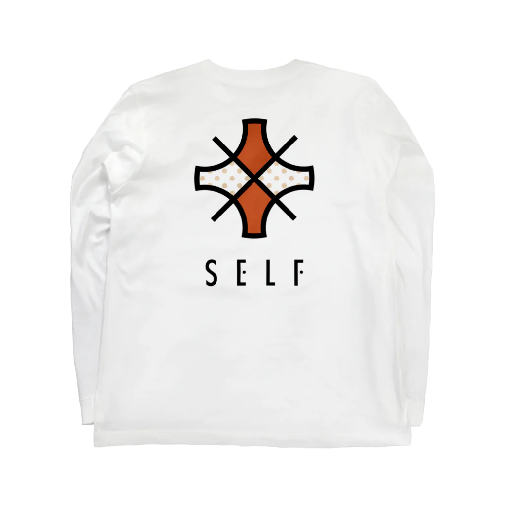 SELF ＆ BASKETBALLのSELF ロングスリーブTシャツの裏面