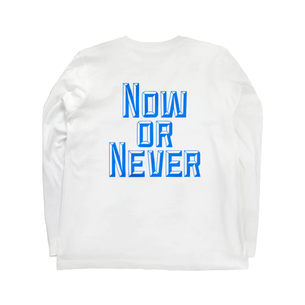 Koco'sのNow or Never ロングスリーブTシャツの裏面