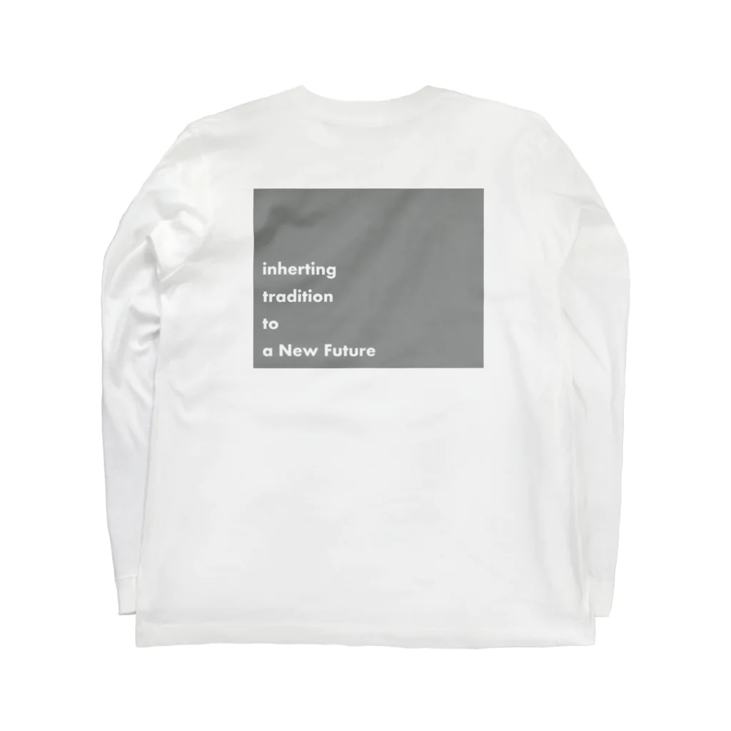 sha-Cの左官屋さんワークスタイル Long Sleeve T-Shirt :back