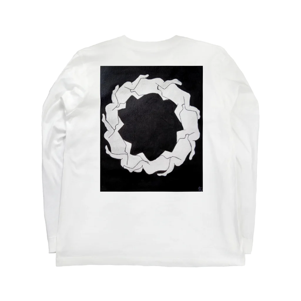 hinatanotaneの宮ノ宮　悲しみの果て Long Sleeve T-Shirt :back