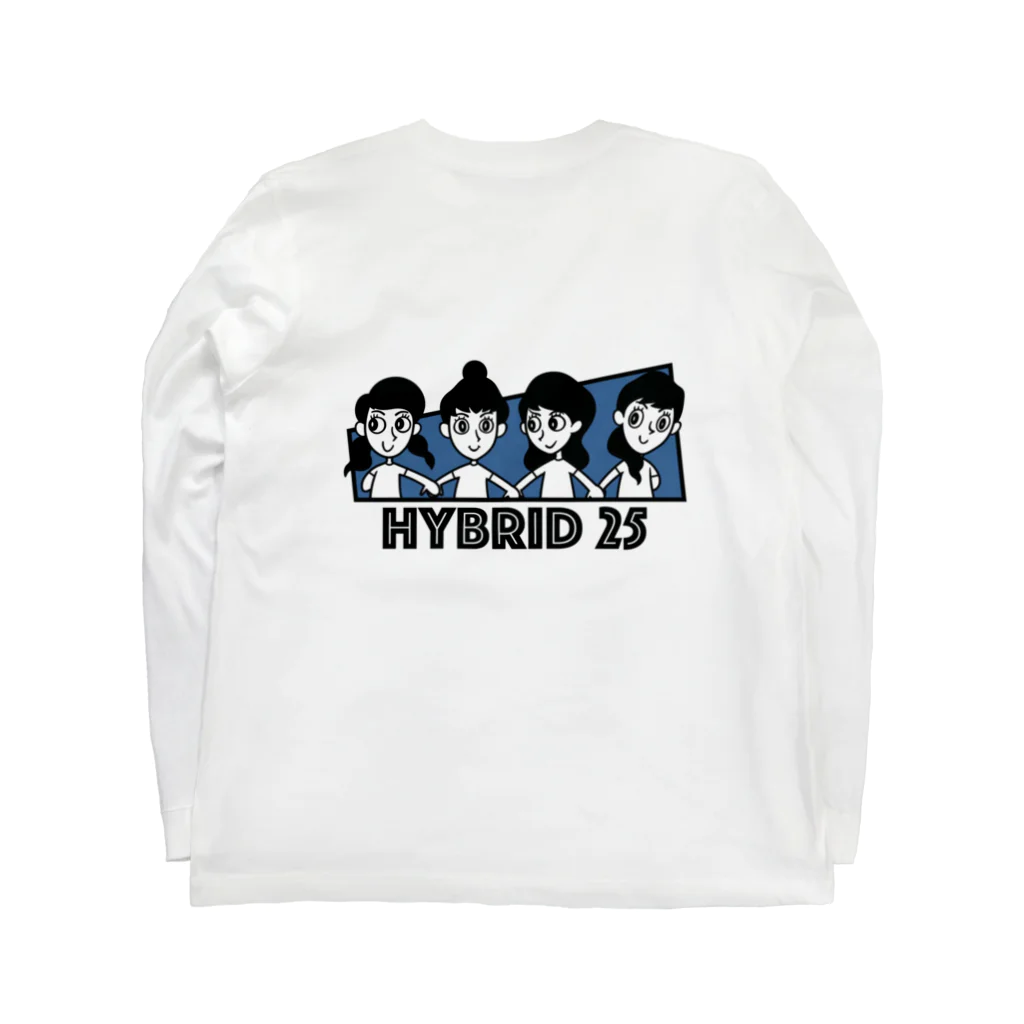 HYBRID 25のleeget ✖️HYBRID 25 ロングスリーブTシャツの裏面