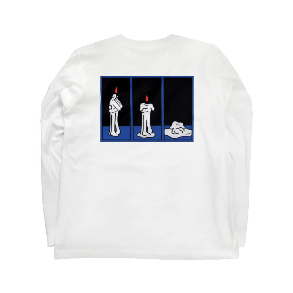 unpisのMELTING Long Sleeve T-Shirt :back