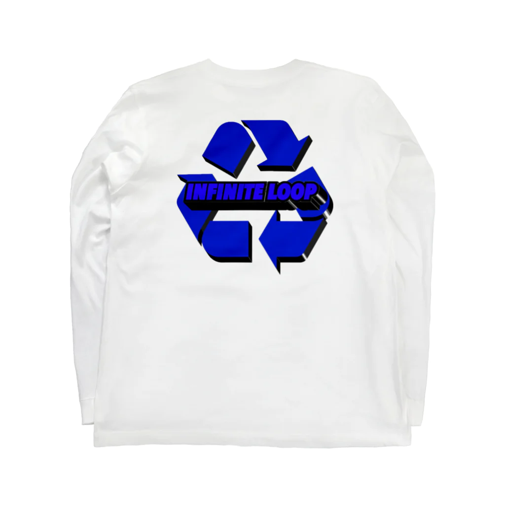 kt_87__のINFINITE LOOP Long Sleeve T-Shirt :back