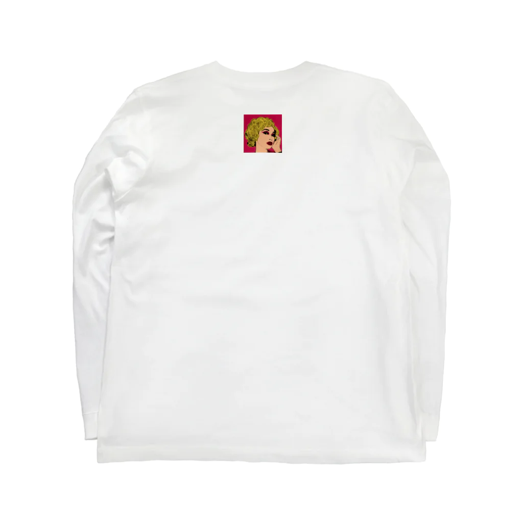 うの UNOのウノリン モンロー Long Sleeve T-Shirt :back