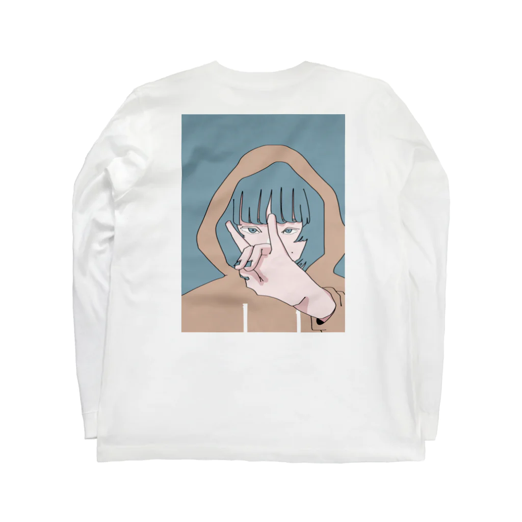 kissenのメギツネ Long Sleeve T-Shirt :back