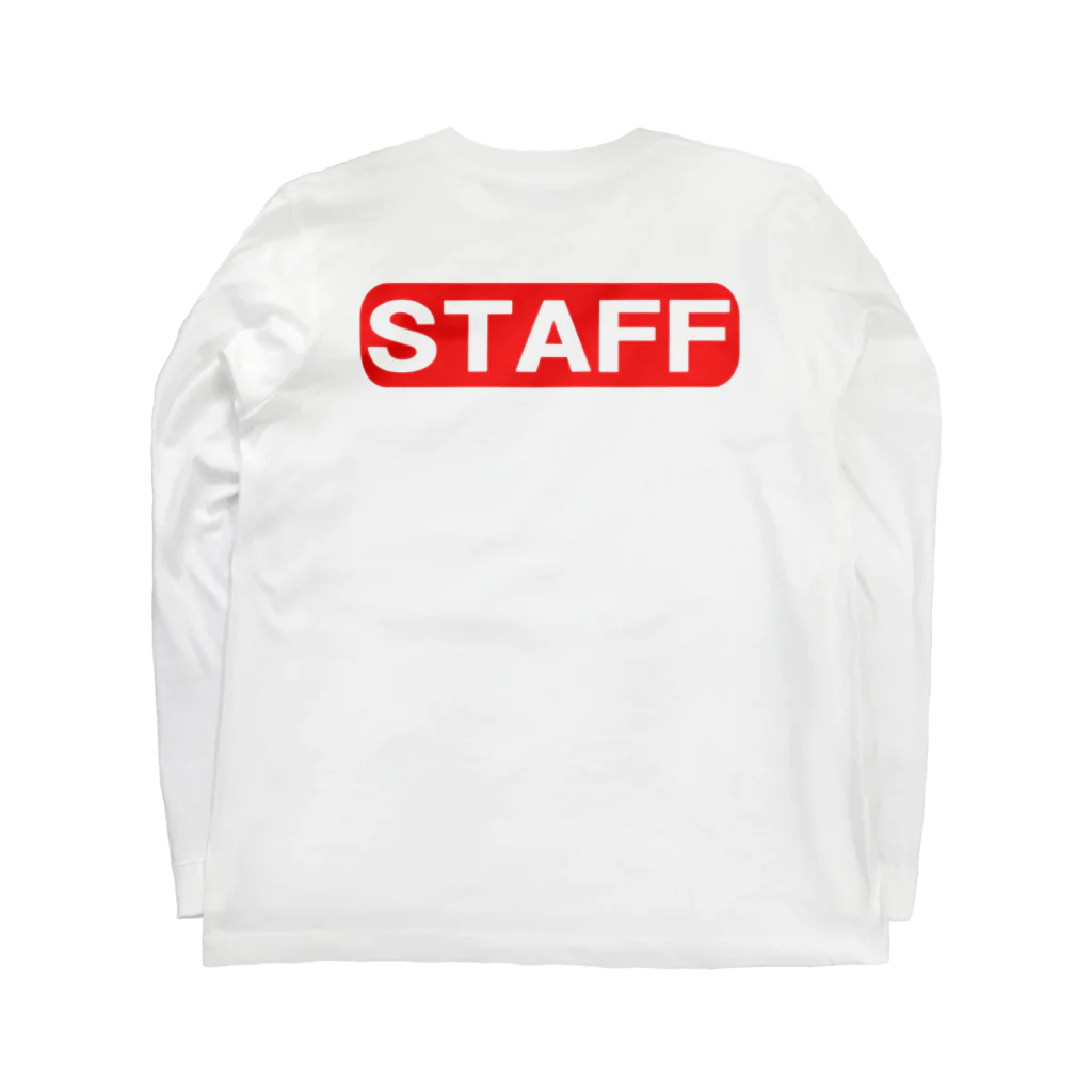 AAAstarsのSTAFF　ー両面ﾌﾟﾘﾝﾄ ロングスリーブTシャツの裏面