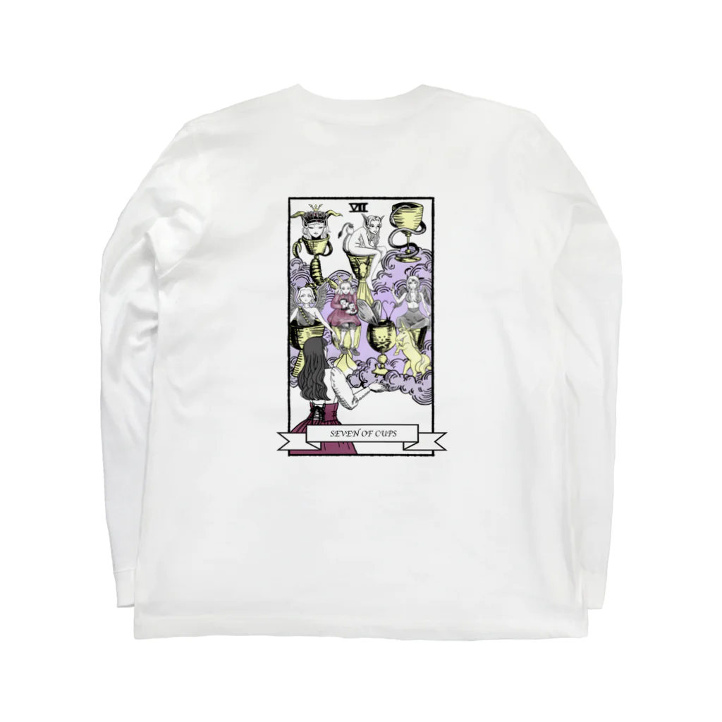 Academic ComplexのSEVEN of CUPs. Long Sleeve T-Shirt :back