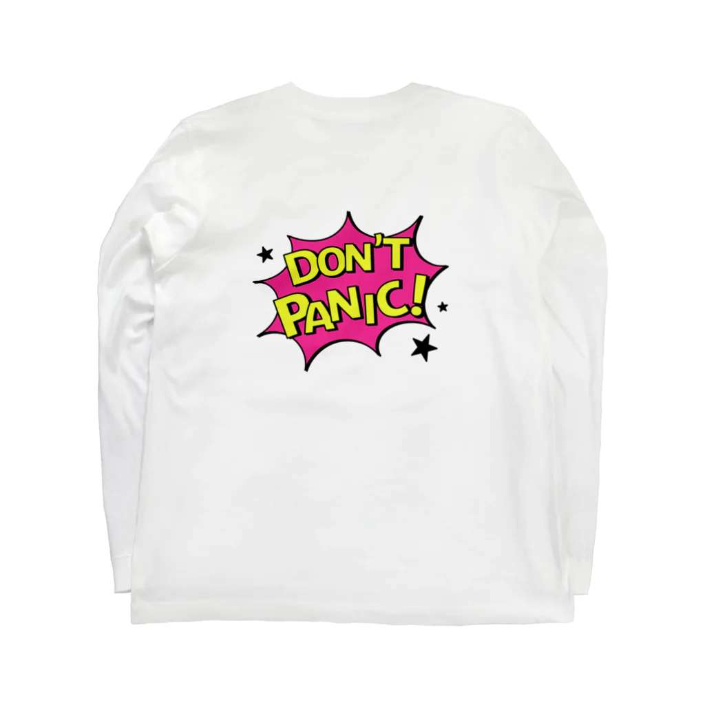 TONTONのDon’t Panic! ロングスリーブTシャツの裏面