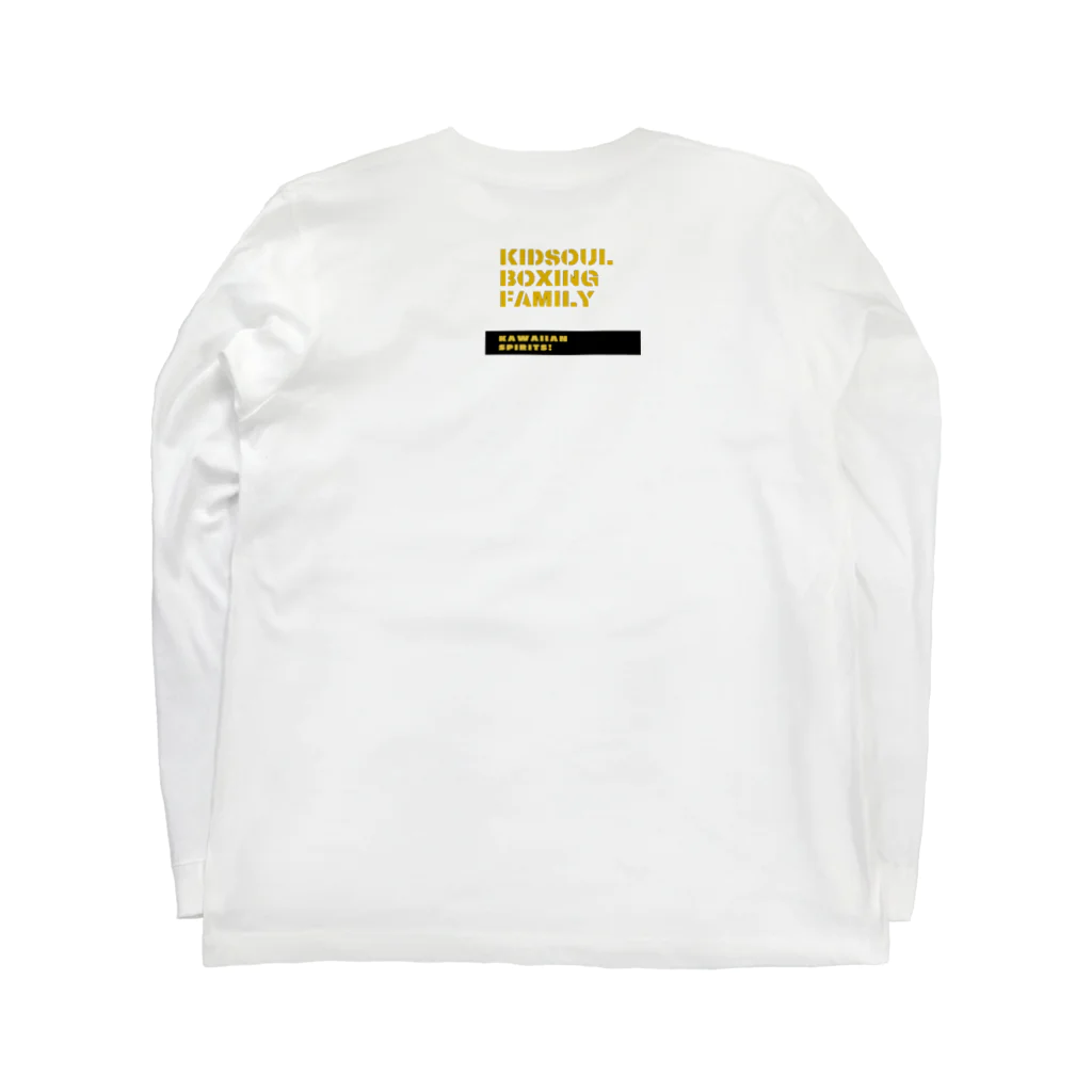 横濱キッドソウル ONLINEshopのYELLOW SPIRITS ロングスリーブTシャツの裏面