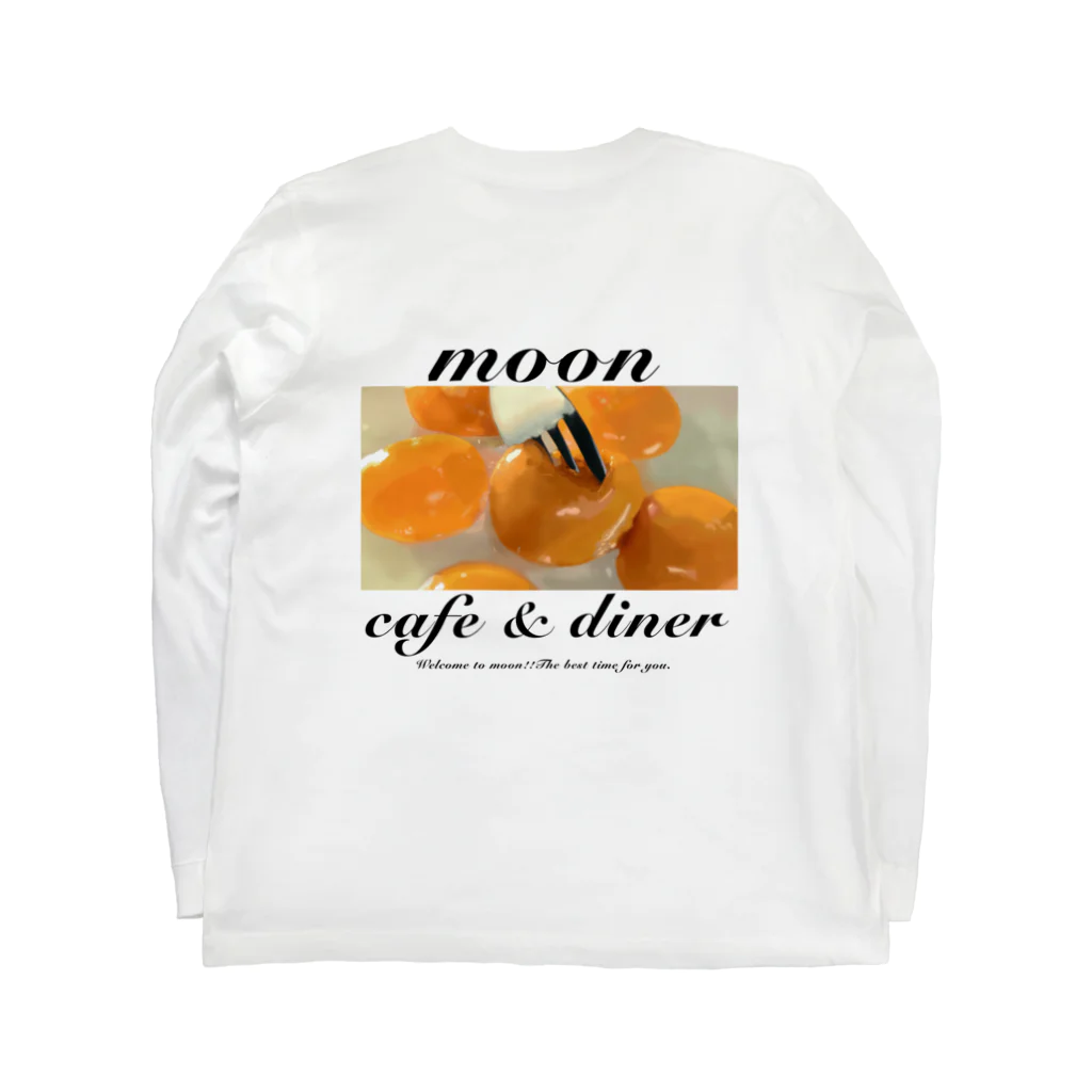 いいえのmoon Long Sleeve T-Shirt :back