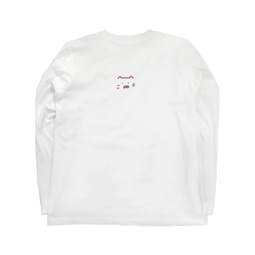 nekomi_odenのきゃっとなっぷ Long Sleeve T-Shirt :back