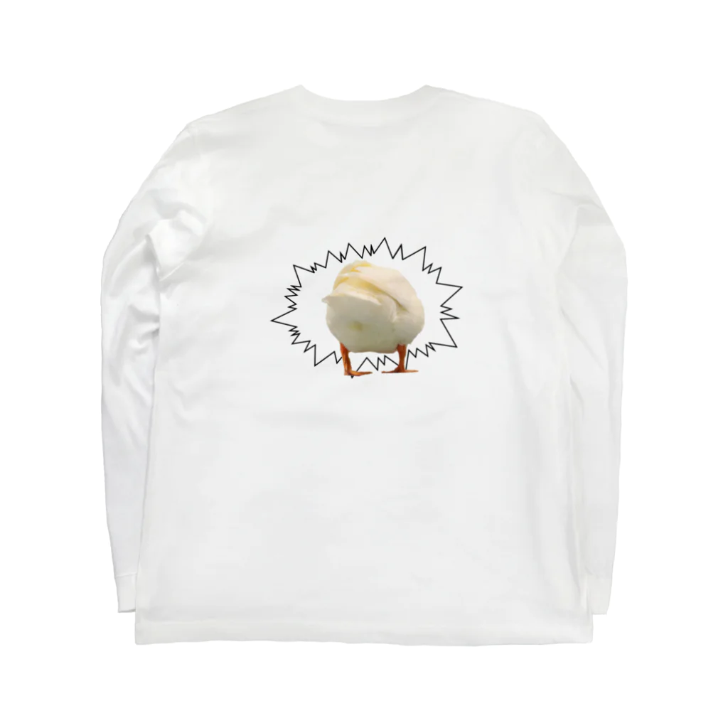 ❣️コールダックのKちゃん❣️のKちゃん　登場 Long Sleeve T-Shirt :back